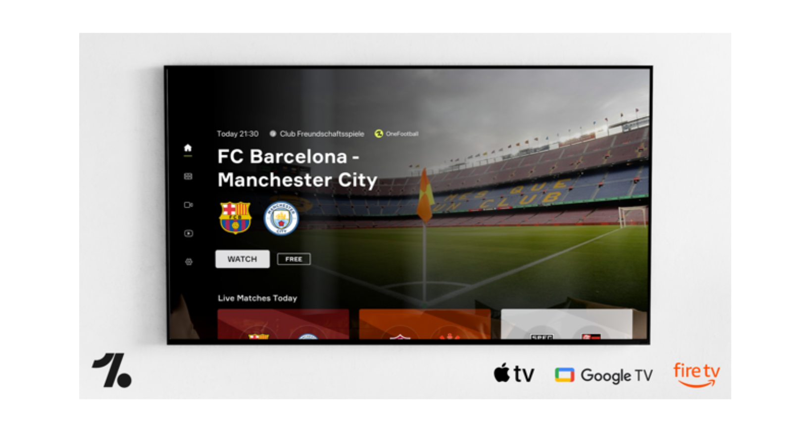 OneFootball launches first TV app